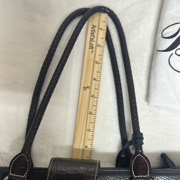 Vintage Brighton Black Shoulder Bag Classic Design with Dustbag - Picture 12 of 16